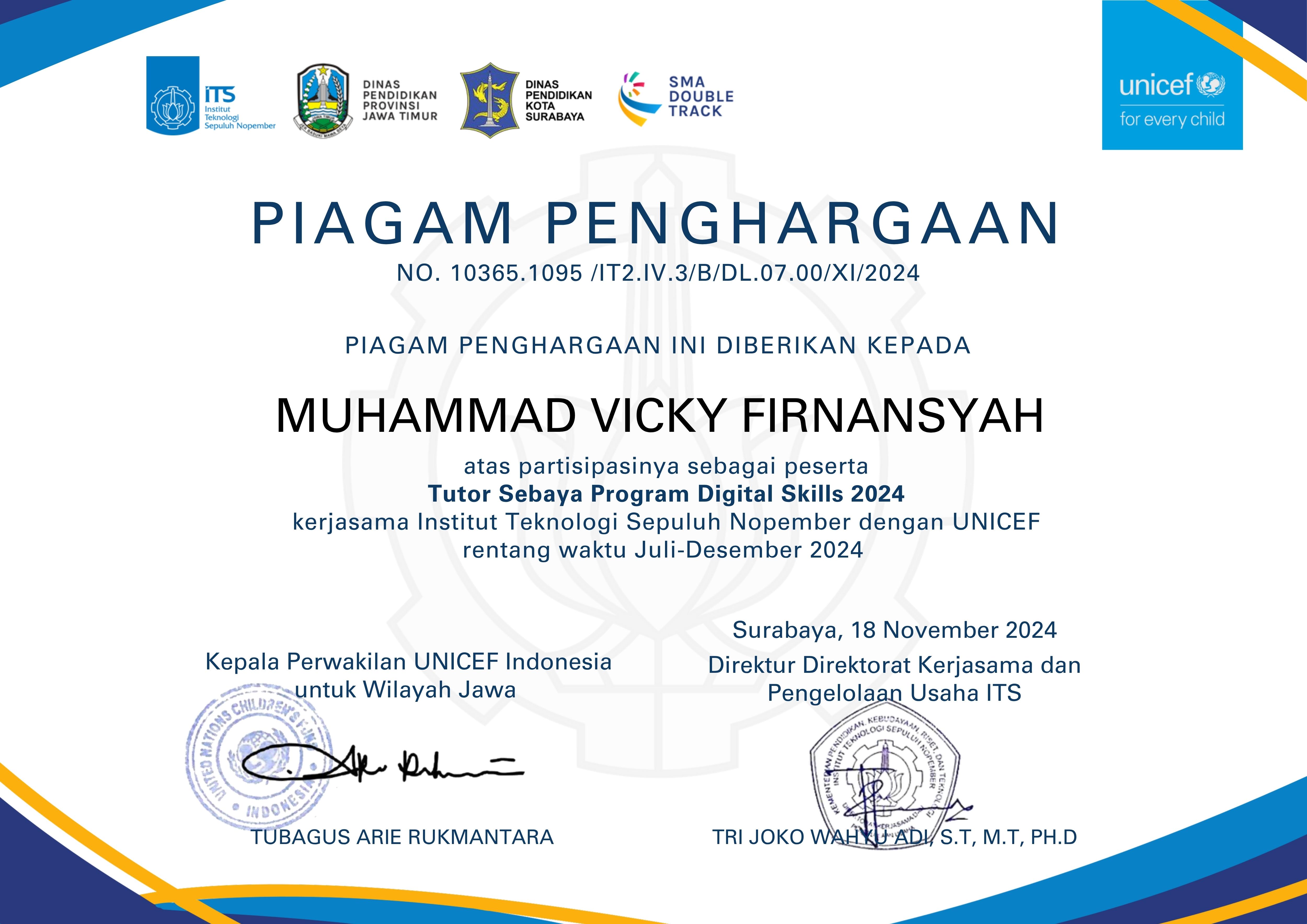 Digital Skills Assistant Coach Program 2024